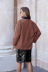 fashion sexy temperament button long-sleeved knitted cardigan NSLM33287