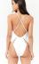 multi-rope sexy one-piece solid color swimwear NSHL33547