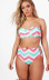 new print bikini multi-rope swimwear  NSHL33554
