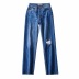 fashion straight-leg loose jeans NSAC33572