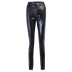 PU leather skinny pants  NSXE33675