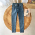 Stretch slim high waist jeans  NSLD33762