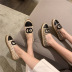 round-toe soft-soled casual single shoes  NSHU33850