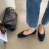 fashion casual square toe flat shoes NSHU33855