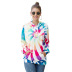 autumn and winter new loose long-sleeved printed hooded sweatshirt  NSZH33909