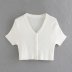 new simple knitted short sleeve short cardigan  NSAM34003