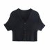new simple knitted short sleeve short cardigan  NSAM34003