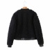 stand-up collar new loose wool jacket  NSHS34175