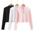 turtleneck four button solid color bottoming shirt  NSHS34178