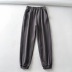 elastic waist all-match casual sports pants  NSHS34185