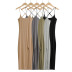 spring fashion side split stretch slim sexy suspender dress NSAC24856