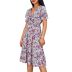 summer new casual mid-length dress NSMY25060