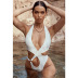 sexy hollow ring one-piece swimsuit  NSHL25125