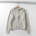 loose thick cardigan hooded jacket NSHS25171