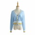 autumn and winter V-neck single-breasted cardigan   NSHS25193