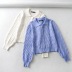 autumn and winter single-breasted lapel loose sweater jacket NSHS25251