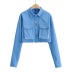 new lapel short frayed jacket NSHS25265
