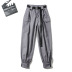 new belted high waist sports overalls pants  NSHS25275
