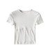 Three-dimensional stitching short-sleeved round neck T-shirt  NSLD25650