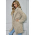 lapel plush fleece jacket NSSA25931