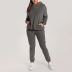 autumn new fashion hooded sweater trousers two-piece suit  NSMI26106