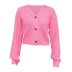 autumn and winter new sexy fashion solid color knitted cardigan  NSMI26146