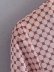 long-sleeved bow-knot polka dot chiffon shirt  NSAM26230