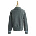 Autumn and winter new thick casual fashion simple lapel sweater  NSLD26321