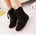 suede candy-colored short boots  NSSO26376