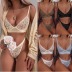 Temptation Lace Three-Point Sexy Lingerie Set NSYF26450