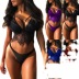 Temptation Lace Three-Point Strap Sexy Lingerie Set NSYF26451