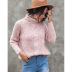 loose long-sleeved pullover turtleneck sweater NSSA26472