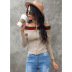 autumn new style one-shoulder long-sleeved zipper cardigan  NSSA26486