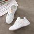 summer all-match soft leather flat breathable white shoes  NSNL26571