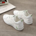 summer and autumn breathable mesh all-match white sports shoes   NSNL26576