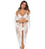 lace mesh bikini cardigan  NSOY26733