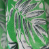 summer lace-up leaf print irregular loose sunscreen blouse NSOY26735
