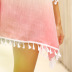 stitching fringed sunscreen beach blouse  NSOY26794