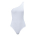 one-shoulder solid color bodysuit  NSMI26895