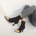 autumn and winter high-heeled stiletto Martin boots   NSHU26957