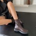 fashion casual low-heel Martin boots   NSHU26965