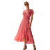 fashion casual summer print dress  NSDY27086