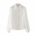 spring new fashion all-match color matching hollow lapel shirt  NSAM27129