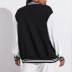 Women s solid color baseball jacket nihaostyles clothing wholesale NSYAY83492