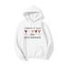 color small love printed fleece hoodie nihaostyles clothing wholesale NSYAY83488