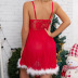 lace suspender pajamas nihaostyles wholesale Christmas costumes NSFCY83021