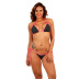 polka dot print bikini nihaostyles clothing wholesale NSFCY83025