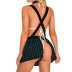 lace bra plaid skirt set nihaostyles clothing wholesale NSFCY83026