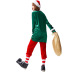 Christmas cosplay Santa green elf suit nihaostyles wholesale Christmas costumes NSPIS83070