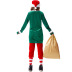 Christmas cosplay Santa green elf suit nihaostyles wholesale Christmas costumes NSPIS83070